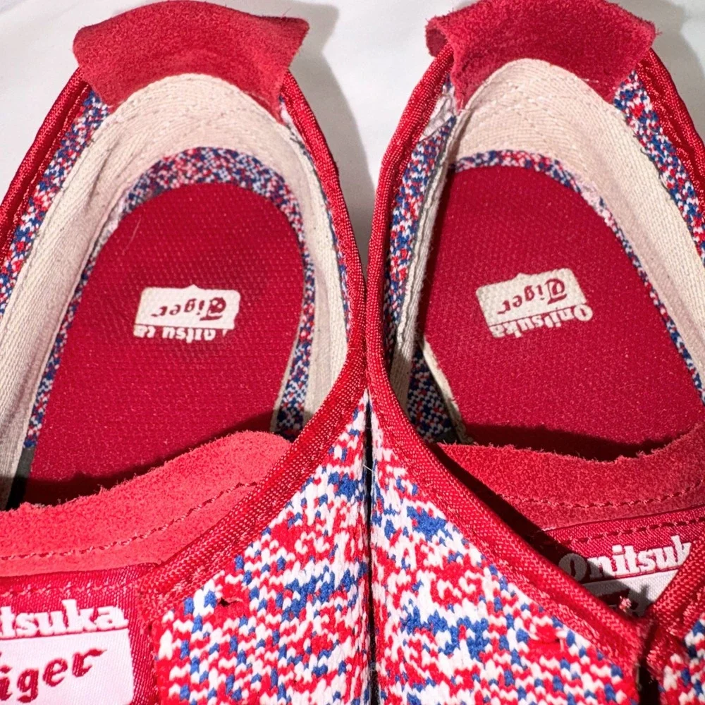 Onitsuka Tiger Mexico 66 Sneakers Mens US‎ 10 EU 44 Red White Blue Running Shoes
